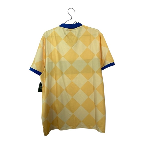 Bogey Boys Yellow Logo Checkered T Shirt Men’s Size Large Golf Tee NEW - Picture 2 of 8